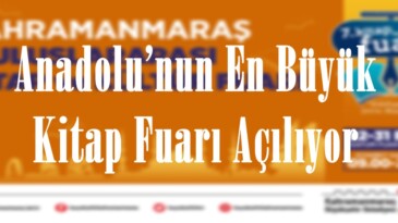 Anadolu’nun En Büyük Kitap Fuarı Açılıyor.