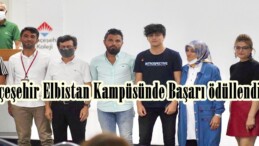 Bahçeşehir Elbistan Kampüsünde Başarı ödüllendirildi!