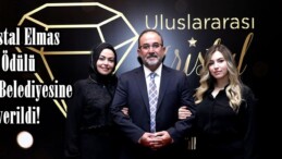 Kristal Elmas Ödülü Afşin Belediyesine verildi!