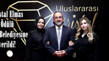 Kristal Elmas Ödülü Afşin Belediyesine verildi!