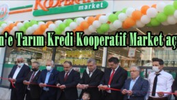 Afşin’e Tarım Kredi Kooperatif Market açıldı!