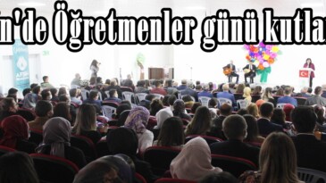 Afşin’de Öğretmenler günü kutlandı!