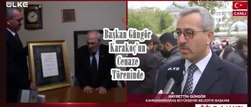 Başkan Güngör Karakoç’un Cenaze Töreninde!