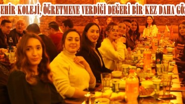 BAHÇEŞEHİR KOLEJİ, ÖĞRETMENE VERDİĞİ DEĞERİ BİR KEZ DAHA GÖSTERDİ!