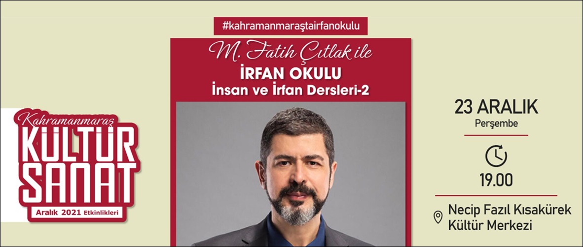 İnsan ve İrfan Dersleri Devam Ediyor!