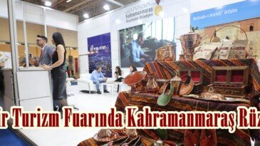 İzmir Turizm Fuarında Kahramanmaraş Rüzgârı