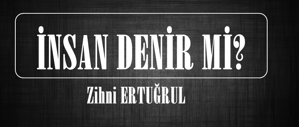 İNSAN DENİR Mİ?