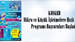 KOSGEB Mikro ve Küçük İşletmelere Hızlı Destek Programı Başvuruları Başladı!