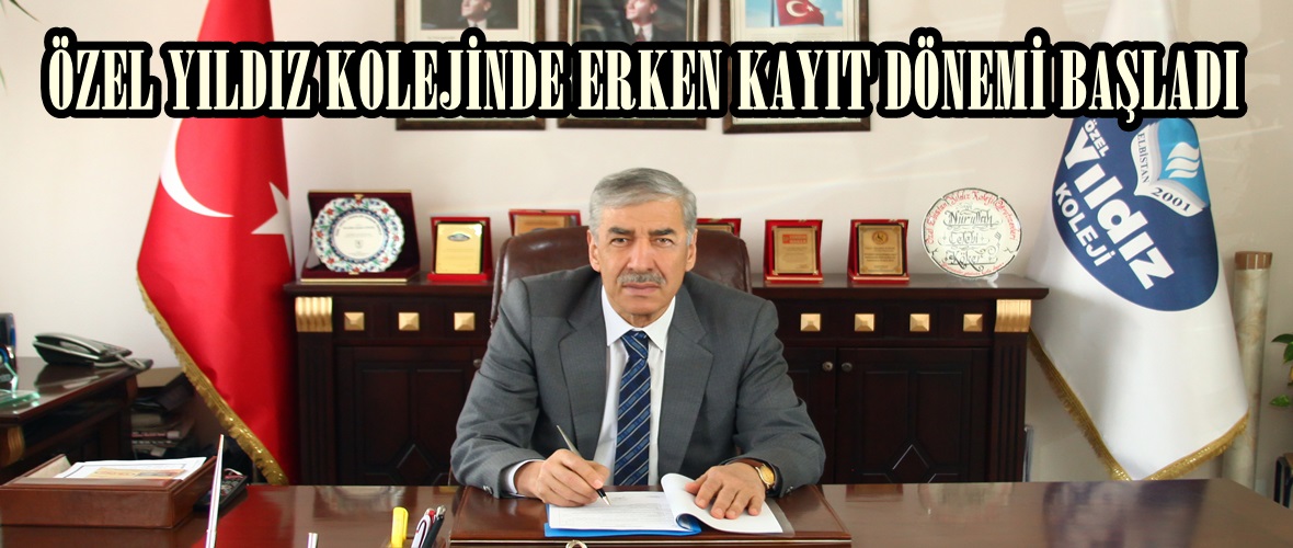 ÖZEL YILDIZ KOLEJİNDE ERKEN KAYIT DÖNEMİ BAŞLADI.