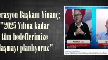Federasyon Başkanı Yinanç; “2025 Yılına kadar tüm hedeflerimize ulaşmayı planlıyoruz”