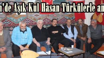 Afşin’de Aşık Kul Hasan Türkülerle anıldı.