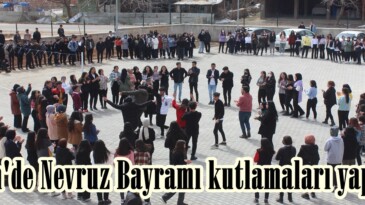 Afşin’de Nevruz Bayramı kutlamaları yapıldı.