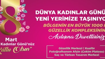 Seher Başaran Afşin Güzellik Kompleksi yeni yerine taşınıyor!