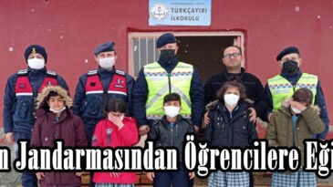 Afşin Jandarmasından Öğrencilere Eğitim.