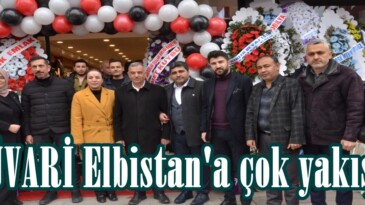 Elbistan’a SÜVARİ Mağazası açıldı.