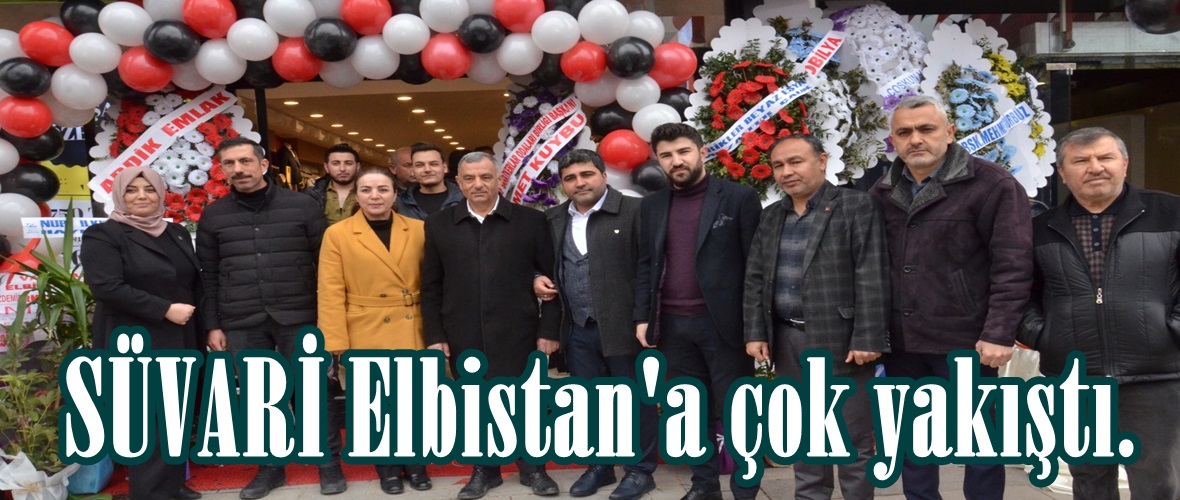 Elbistan’a SÜVARİ Mağazası açıldı.