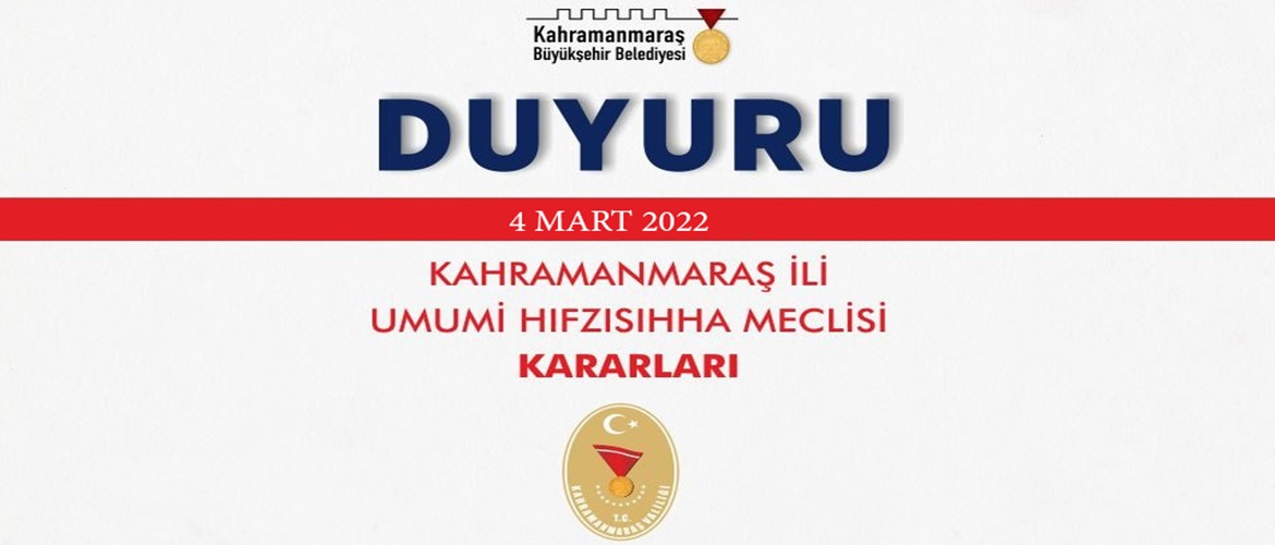 İl Hıfzıssıhha Kurulunda yeni kararlar alındı.
