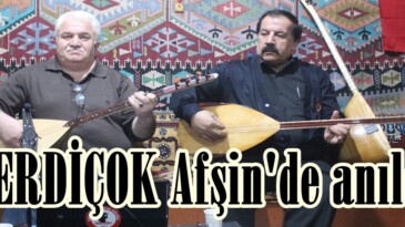 DERDİÇOK Afşin’de anıldı.