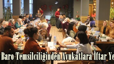 Afşin Baro Temsilciliğinden Avukatlara İftar Yemeği.