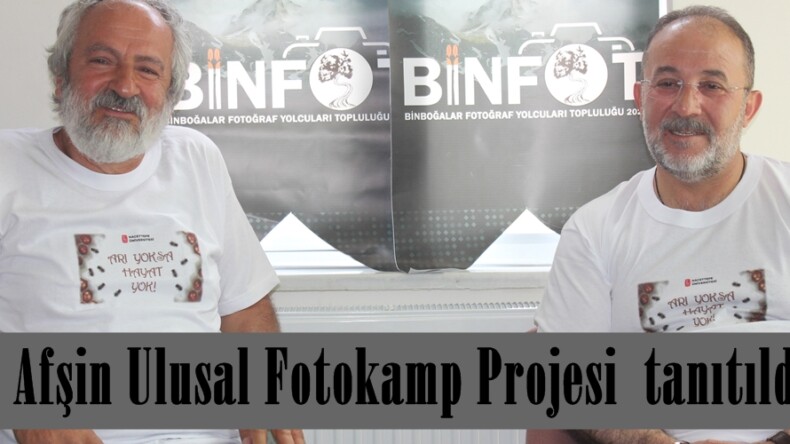 2. Afşin Ulusal Fotokamp Projesi tanıtıldı.