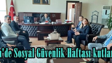 Afşin’de Sosyal Güvenlik Haftası kutlandı.