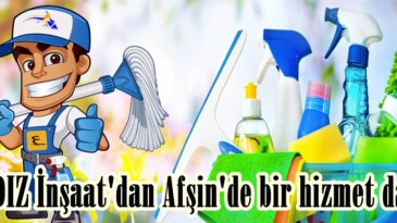 YILDIZ İnşaat’dan Afşin’de bir hizmet daha!