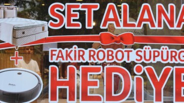 BAMBİ Yatak’ta Robot Süpürge Hediye Kampanyası.