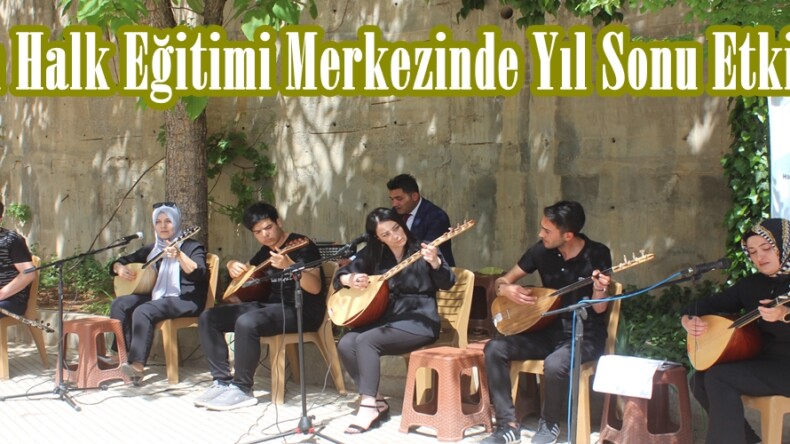 Afşin Halk Eğitimi Merkezinde Yıl Sonu Etkinliği.
