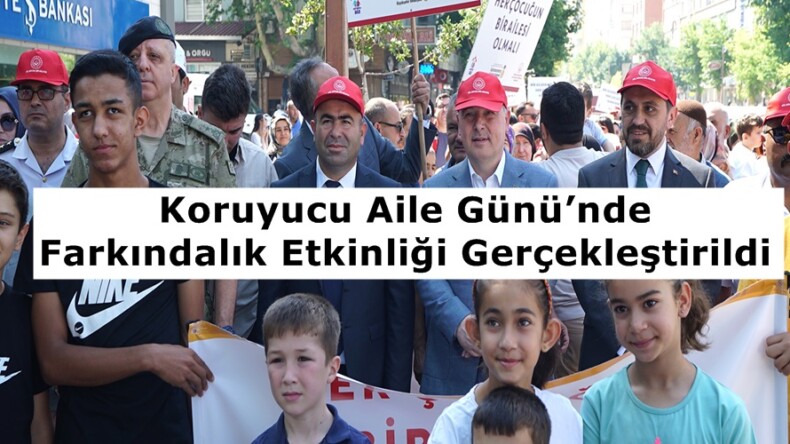 Koruyucu Aile Günü’nde Farkındalık Etkinliği Gerçekleştirildi.