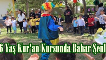 4-6 Yaş Kur’an Kursunda Bahar Şenliği.