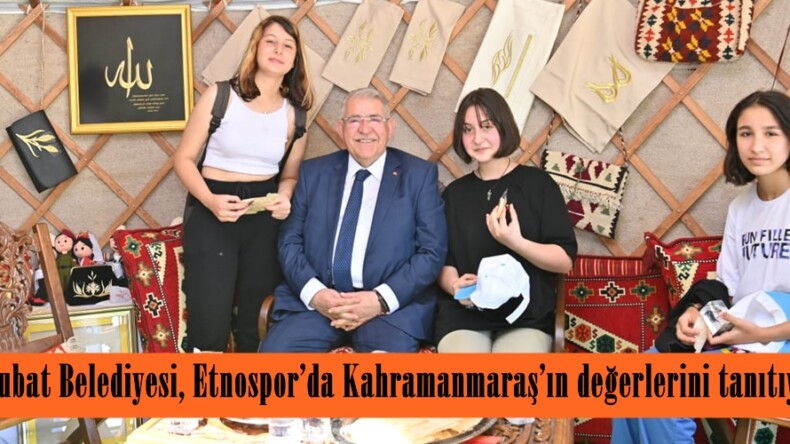 Onikişubat Belediyesi, Etnospor’da Kahramanmaraş’ın değerlerini tanıtıyor.
