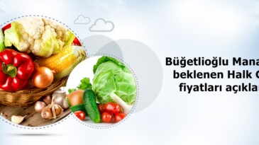 Büğetlioğlu Manavında beklenen Halk Günü fiyatları açıklandı.