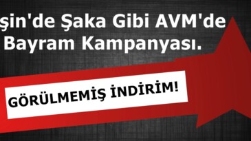 Afşin’de Şaka Gibi AVM’de Bayram Kampanyası.
