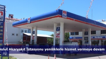 Karabulut Akaryakıt İstasyonu yeniliklerle hizmet vermeye devam ediyor.