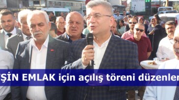 AFŞİN EMLAK için açılış töreni düzenlendi.