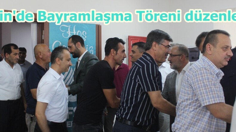 Afşin’de Bayramlaşma Töreni düzenlendi.
