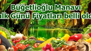 Büğetlioğlu Manavı Halk Günü Fiyatları belli oldu.