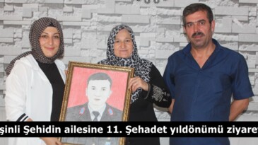 Afşinli Şehidin ailesine 11. Şehadet yıldönümü ziyareti.