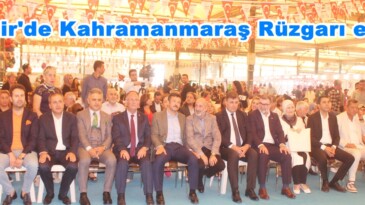 İzmir’de Kahramanmaraş Rüzgarı esti.