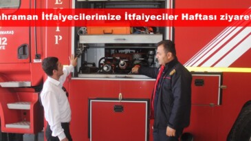 Kahraman İtfaiyecilerimize İtfaiyeciler Haftası ziyareti.