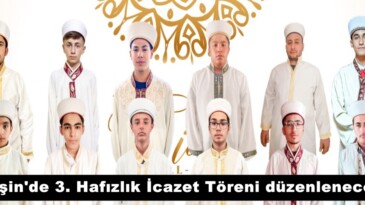 Afşin’de 3. Hafızlık İcazet Töreni düzenlenecek.