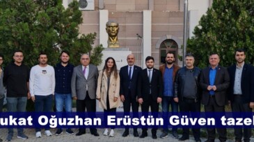 Avukat Oğuzhan Erüstün Güven tazeledi.