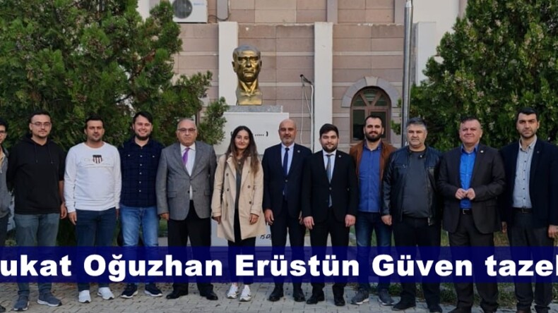 Avukat Oğuzhan Erüstün Güven tazeledi.