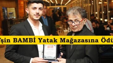 Afşin BAMBİ Mağazasına Ödül.