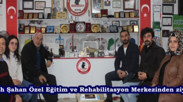 Fatih Şahan Özel Eğitim ve Rehabilitasyon Merkezinden ziyaret.