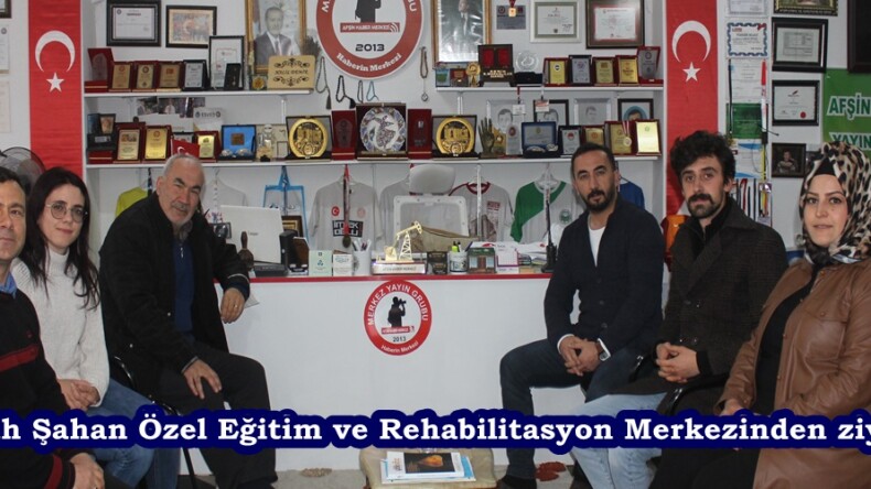 Fatih Şahan Özel Eğitim ve Rehabilitasyon Merkezinden ziyaret.
