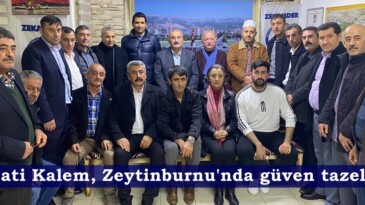 Necati Kalem, Zeytinburnu’nda güven tazeledi.
