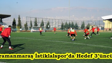 Kahramanmaraş İstiklalspor’da Hedef 3’üncü Lig.