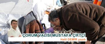 ÇORUM VALİSİ MUSTAFA ÇİFTÇİ