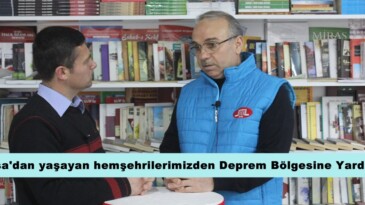 Fransa’dan yaşayan hemşehrilerimizden Deprem Bölgesine Yardım eli.